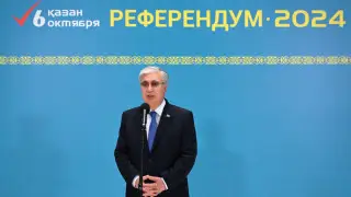 Может ли смениться состав правительства после референдума, спросили Токаева