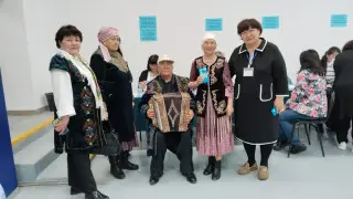 Как проходит голосование на референдуме по АЭС в Усть-Каменогорске