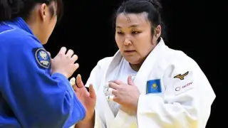 Казахстанка Назгуль Маратова выиграла медаль Большого шлема по дзюдо