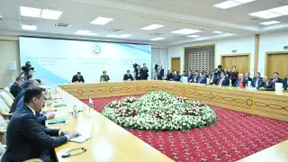 Спикер Мажилиса выступил на форуме парламентариев “Центральная Азия - Корея“