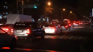 Пробки 11 баллов: карта Алматы горит красным