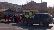 В Астане сбили ребенка на пешеходном переходе возле школы
