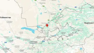 Землетрясение произошло близ Казахстана