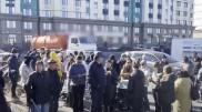 Возмущенные жильцы ЖК New City вышли на протест в Атырау