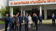 Ерболат Досаев осмотрел школу №138 после сейсмоусиления и капитального ремонта