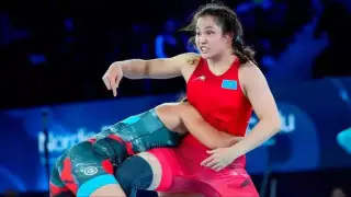 Жамиля Бакбергенова завоевала серебряную медаль ЧМ-2024 по борьбе