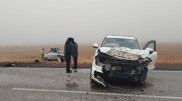 Водителя, выехавшего на встречку, арестовали в Костанайской области