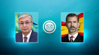 Токаев выразил соболезнования королю Испании