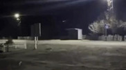 Горящий объект в небе сняли на видео в Казахстане
