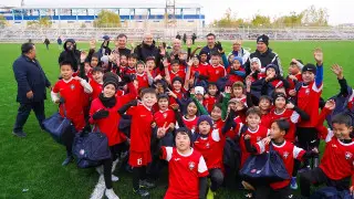 КФФ открыла 11-е футбольное поле по проекту ALAÑ