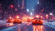 Снегопад в Алматы: что происходит с ценами на такси