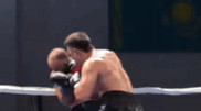 Казахстанский тяжеловес нокаутом выиграл титул на турнире в Алматы