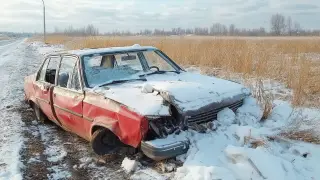 Смертельное ДТП на севере Казахстана: авто влетело в щебень, погиб младенец