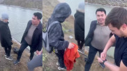 “Хотел руки помыть“: прохожие вытащили из реки двух детей в Астане