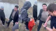 “Хотел руки помыть“: прохожие вытащили из реки двух детей в Астане