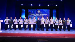 В Караганде чествовали героев-полицейских со всей страны