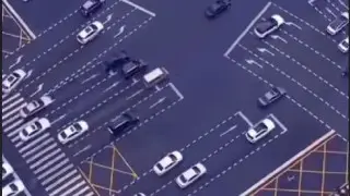 “Синхронное вождение“: в Китае показали, как бороться с заторами на перекрестках