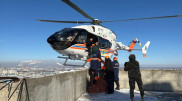В МЧС объяснили появление вертолета возле ЖК в Астане