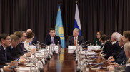 Ерлан Карин принял участие в казахстанско-российском медиафоруме