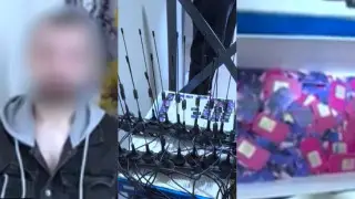 Видео из квартиры с криминальным сюрпризом показала полиция Алматы