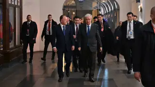 Токаев встретился с президентом IJF Мариусом Визером