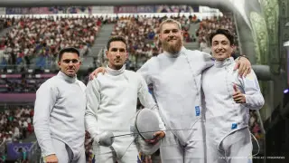 Казахстанские краши добились исторического результата в фехтовании