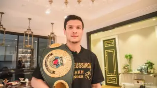 Олимпийский чемпион Данияр Елеусинов высказался о чемпионском бое