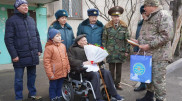 В Алматы ветеран ВОВ отметил 100-летний юбилей
