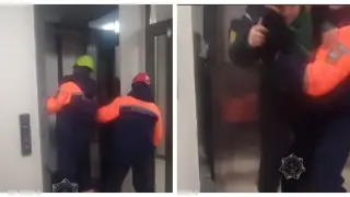 Застрявших в лифте детей спасли в Астане