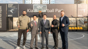 Kia подарила новую баскетбольную площадку жителям Актау