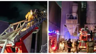 Огнеборцы спасли от огня 30 тонн семян подсолнуха в Акмолинской области