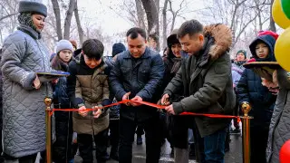 В области Абай состоялась церемония открытия детской железной дороги