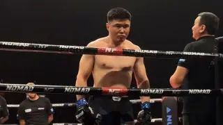 Боец Муратбек Касымбай проиграл в главном бою на турнире по кулачным боям в Алматы