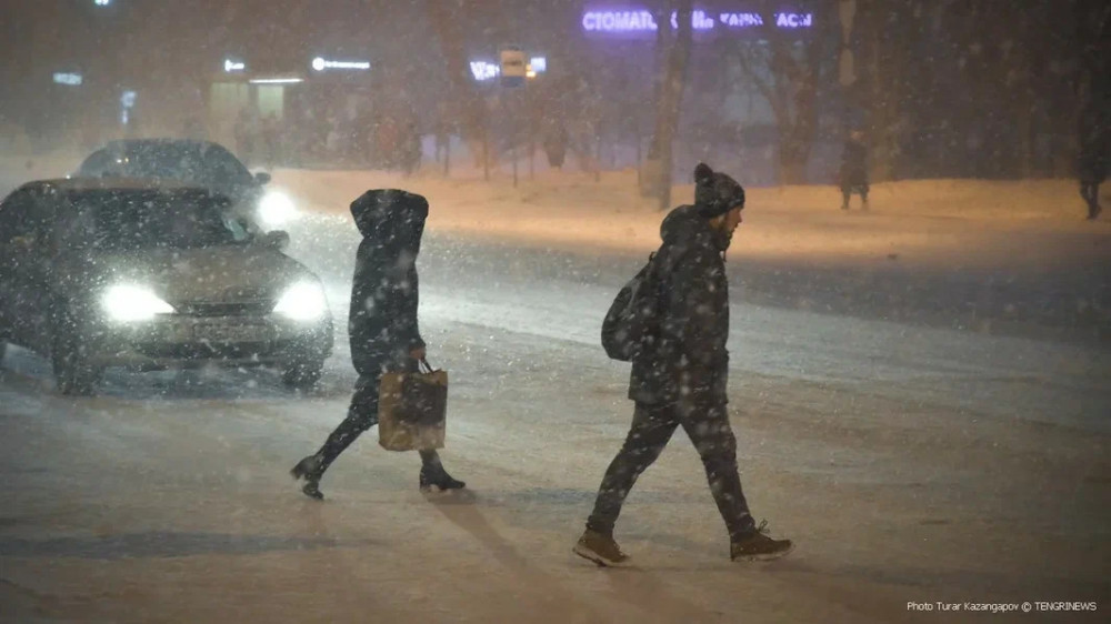 Заметает поземка: погода в Астане и Алматы на 3 дня