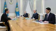 Токаев принял в Акорде Сагинтаева