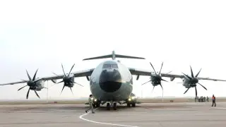 Самолет Airbus A-400M для армии Казахстана прибыл в Алматы