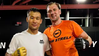 “Уровни разные“: Рахмонов померился с гигантом-тяжеловесом из UFC