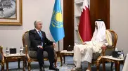 Президент Токаев встретился с эмиром Катара