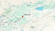 Землетрясение произошло в Кыргызстане