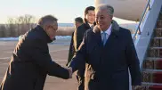 Токаев прилетел в область Жетысу