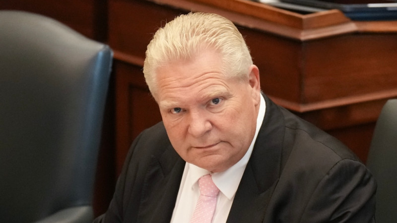 Глава канадской провинции Онтарио Даг Форд. ©️ THE CANADIAN PRESS/Chris Young