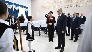 Токаев посетил село в области Жетысу