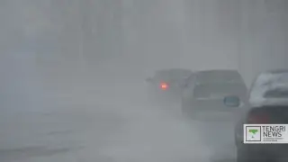 Движение на дорогах ограничили в двух областях Казахстана