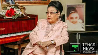 95-летие Бибигуль Тулегеновой отметили в Астане