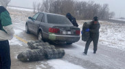 Наркокурьеров с 13 мешками марихуаны задержали в Карагандинской области