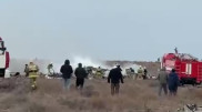 Шестеро казахстанцев находились на борту упавшего самолета в Актау