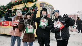 Атмосфера праздника: подарок от компании QazTehna