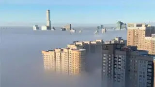 “Смог или все же туман“: видео казахстанца озадачило Казнет