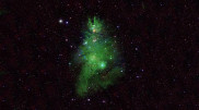 Новогоднее чудо от NASA: елка из звезд на просторах Вселенной