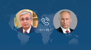 Путин выразил соболезнования Токаеву